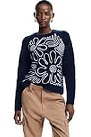 Desigual Jersey de Punto Plano para Mujer Sudadera, , XL