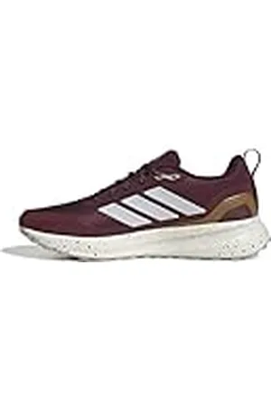 adidas RUNFALCON 5 TR Running Shoes, Zapatillas para Correr Hombre, Maroon/FTWR White/Bronze strata, 48 EU