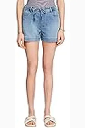 ESPRIT 043cc1c302 Pantalones Cortos de Jean, Lavado a la luz Azul, 32 para Mujer
