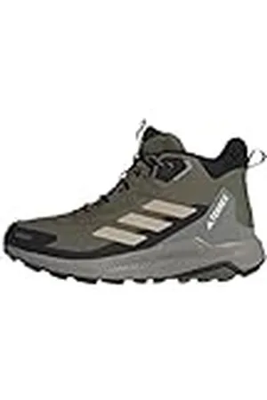 adidas Terrex Anylander Mid Rain.RDY Hiking Shoes, Zapatos de Senderismo Hombre, Olive Strata/Wonder Beige/Core Black, 40 2/3 EU