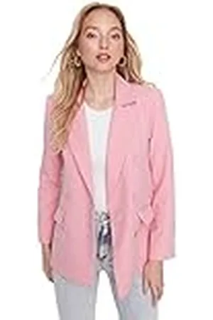 Trendyol Damen Gerade Lange Ärmel Regulär Blazerjacke Blazer, , 36 De Las Mujeres