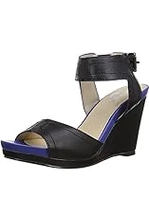 Betsy Sandalias de Moda para Mujer 419041U, Black, 39 EU