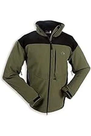 Tatonka Tech Argon Jacket – Forro Polar, Gre XL, dunkelolive/Negro