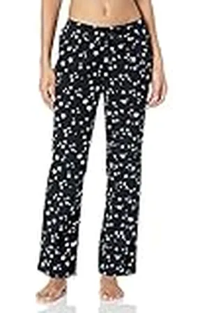 Amazon Pantalón de Pijama de Franela para Dormir Mujer, , S