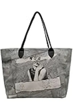 Dogo Femme Cuir Vegan Gris Fait Main et Mode Sac d