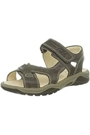 Primigi Faust 8770100_Marron (Antracite) - Sandalias de Cuero para niño, Color marrón, Talla 31