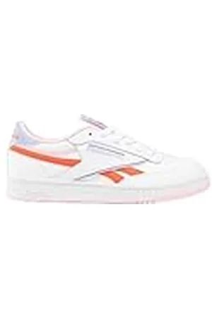 Reebok Club C Revenge, Zapatillas de Deporte, Unisex niños, FTWWHT/ORGFLA/PNKGLW, 37 EU