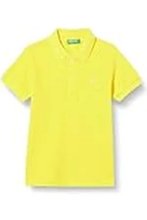 Benetton Maglia Polo M/M 3089g3008 Camisa, , 82 para Niños