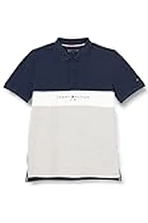 Tommy Hilfiger Colorblock Polo S/S Camisa, , 80 para Niños