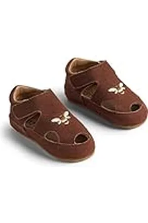 WHEAT Hausschuh-Sandale Pax-Unisex-Echtes Leder, Mule niños, , 24 EU