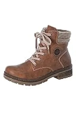 Rieker Herbst/Winter, Botines Mujer, Marrón (Nuss/Antik/Kastanie/Wood/22 22), 36 EU