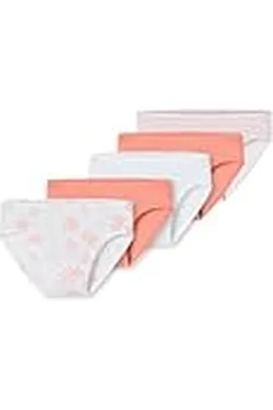 Schiesser Mädchen 5 Pack Slips Unterhosen-95/5 Organic Bio Baumwolle-Größe 92 bis 140 Ropa Interior, , 104 para Niñas
