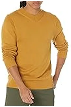 Amazon Jersey de Corte Recto con Cuello de Pico, Disponible en Largos Especiales (Anteriormente Conocido por Amazon) Hombre, , XS