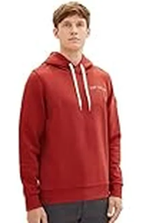 TOM TAILOR Sudadera con Capucha con Logo Estampado, , 3XL para Hombre