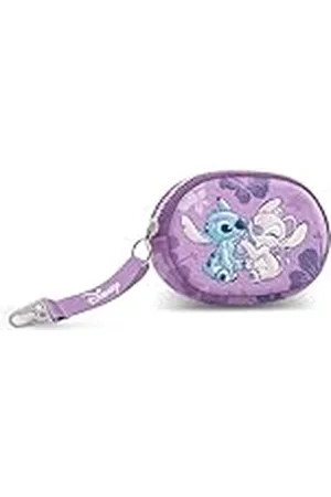 Disney Lilo y Stitch Stitch & Angel-Monedero Pill, Rosa, 12,5 x 9 cm