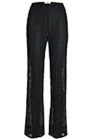 JJXX Jxleah Lace Reg Straight HW Pants Jrs Pantalones de Tela, , M para Mujer