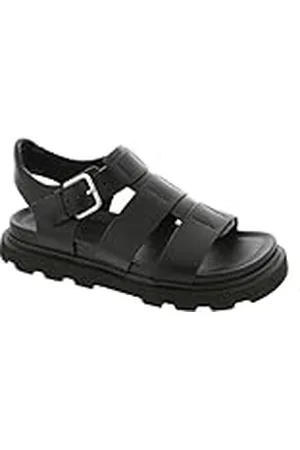 UGG Correa Capitelle, Sandalias deslizantes Mujer, Black, 42 EU