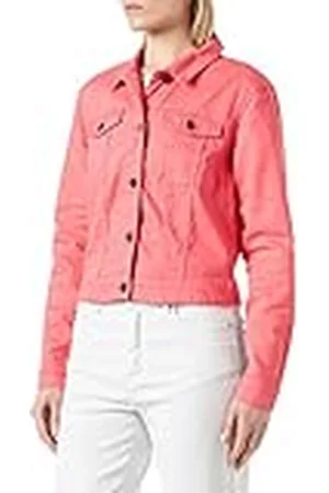 Noisy May Nmdebra L/S Clr Denim Jacket S Chaqueta Vaquera, , (Pack de 12) Mujeres