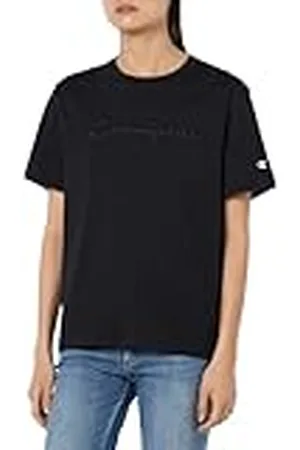 Champion Legacy Icons Tonal Logo W-Relaxed S/S Crewneck Camiseta, , S para Mujer