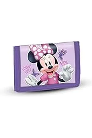 Disney Minnie Mouse Frozen 2-Billetero Velcro, 21.5 x 9 cm