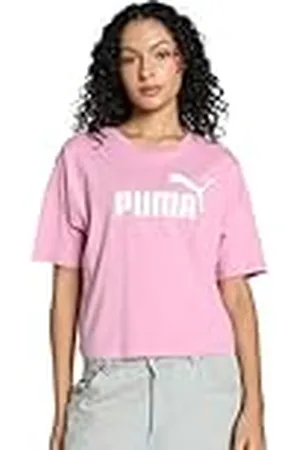 PUMA ESS Cropped Logo tee, Top Corto, 586866