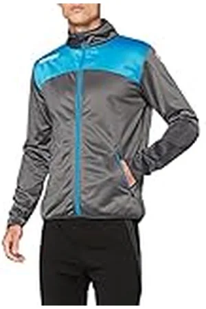 Kempa Emotion 2.0 Poly Jacket Sudadera, Hombre, anthra/blue, XL