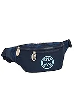 Safta Batman Legendary - Riñonera con Bolsillo Exterior, Ideal para Jóvenes y Niños de Diferentes Edades, Cómoda y Versátil, Calidad y Resistencia, 23x9x12 cm, Color