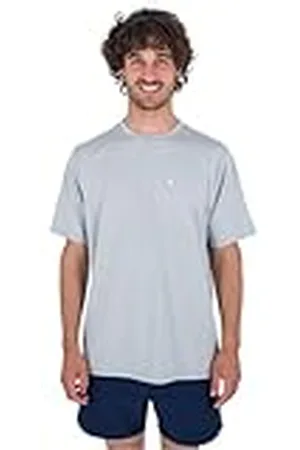 Hurley Evd Hybrid UPF SS Camisa de protección de Sarpullido, , M para Hombre
