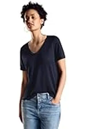 Street one A321616 Camiseta con Aspecto de Lino, Women