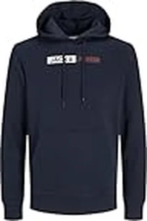 JACK & JONES Jjecorp Logo Sweat Hood Play Noos Sudadera con capucha, Hombre, , XXL