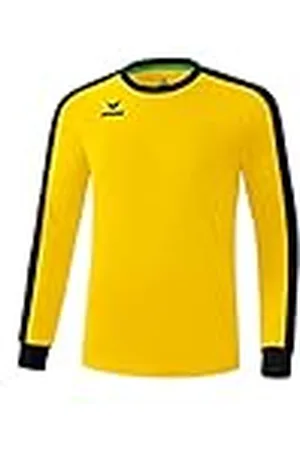 Erima Maglietta unisex per bambini Retro Star, Unisex - Bambini, T-shirt, 3142104, giallo/nero, 152