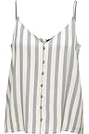 ONLY Onlastrid Singlet Wvn Noos Camiseta sin Mangas, , 34 para Mujer