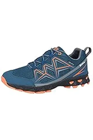 BRUTTING Power, Zapatillas de senderismo Mujer, Azul (Petrol Grey Orange), 36 EU