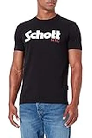 Schott NYC TSLOGO, Camiseta Hombre, , L