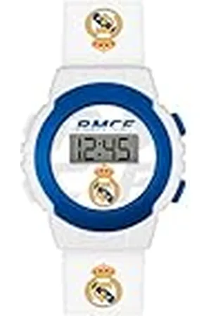 Real Madrid C.F. Reloj Digital para Niños de Cuarzo con Correa en Silicona RM00014