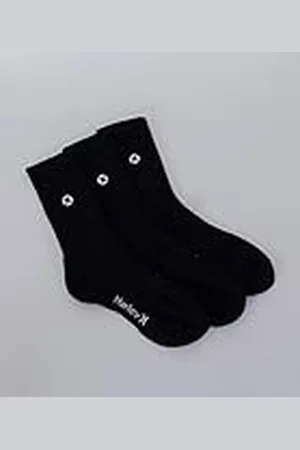 Hurley Calcetines Pack 3 Hombre - H2O Dri Crew