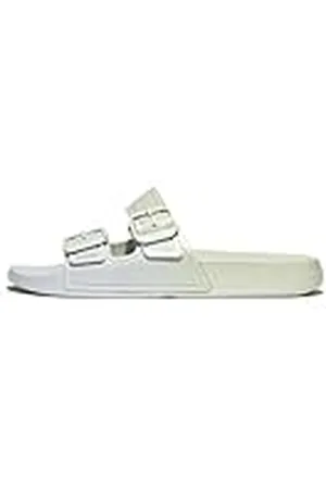 FitFlop Iqushion Iridescent Two-Bar Buckle Slides, Sandalias deslizantes Mujer, , 40 EU