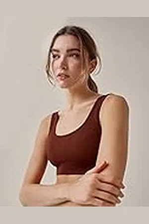 Black Limba Sabi - Top Deportivo para Mujer Estilo Crop Top con Tirante Fijo