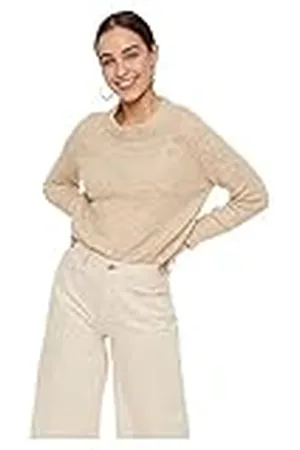 Pieces® Pcellen LS O-Neck Knit Noos suéter, , Small para Mujer