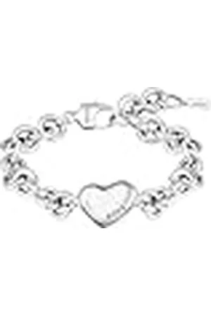 HUGO BOSS Jewelry Pulsera de Cadena para Mujer Colección HONEY LOVE en Acero Inoxidable con un Charm con Forma de Corazón - 1580638
