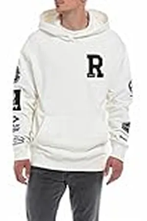 Replay M6523, Sudadera Hombre, Blanco , M
