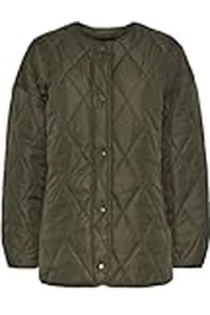 Pieces® Pcstella Quilted Jacket Noos BC Chaqueta Acolchada, Calamata, XS Mujeres