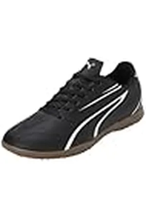 PUMA Vitoria IT, Soccer Shoe Hombre, Black White, 41 EU