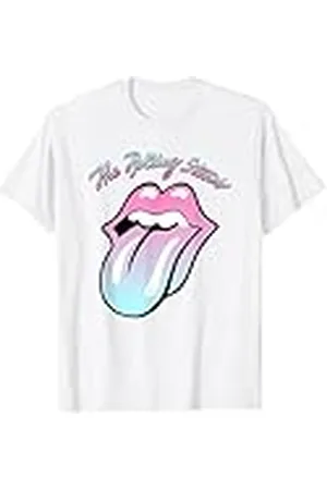 The Rolling Stones Lengua de gradiente oficial de Camiseta