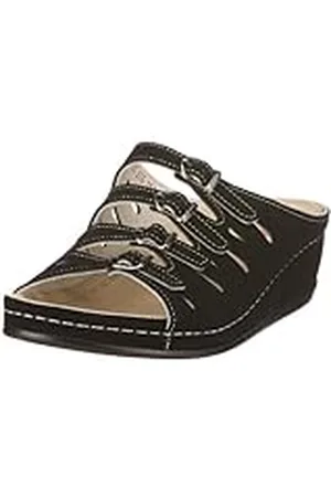 Berkemann Hassel, Zuecos Mujer, (Schwarz), 41.5