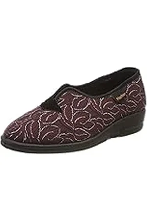 Fischer Fischer Dora, Zapatillas de Estar por casa Mujer, Rojo (Bordobunt 349), 37 EU