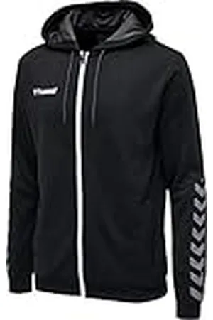 Hummel HmlAUTHENTIC Poly Zip Hoodie Color: Black/White_Talla: L