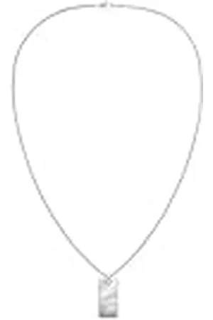 Calvin Klein Collar con Colgante para Hombre Colección CK METALLIC WAVES de Acero Inoxidable - 35100033
