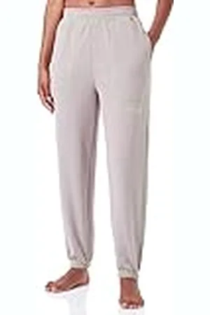 Calvin Klein Jogger Pantalones de Punto, Satellite/Green Flash, M Mujer