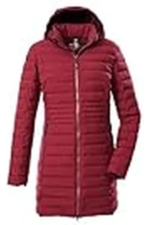 G.I.G.A. DX by killtec Parka acolchada para mujer con capucha desmontable GW 77 WMN QLTD PRK_Bacarya, color burdeos, 42, 43685-000